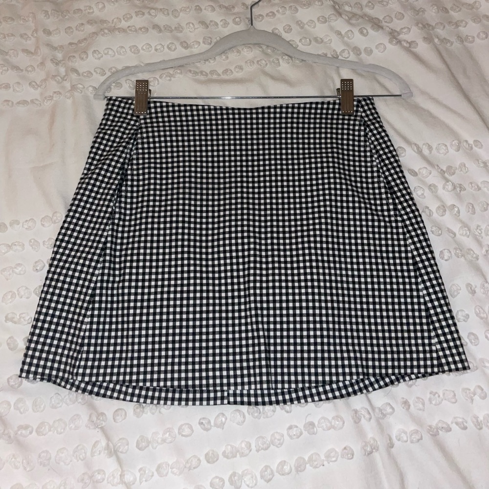 Urban outfitters checkerd mini skirt